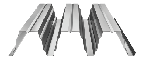 t160 trapezförmiges Blech